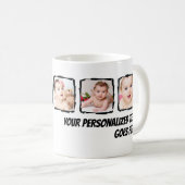 Foto Scribble Lijst Personalized Koffiemok (Voorkant rechts)