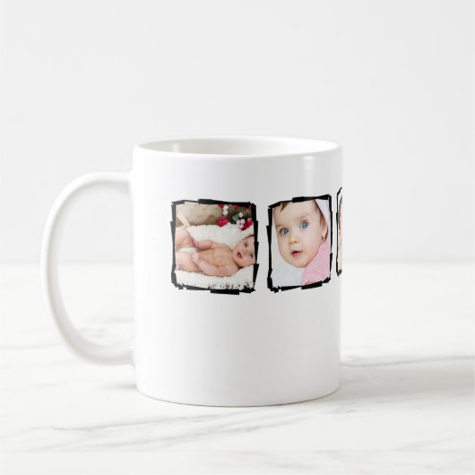 Foto Scribble Lijst Personalized Koffiemok (Links)
