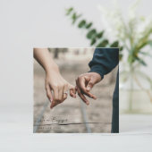 Foto, script, bekendmaking aankondiging (Staand voorkant)