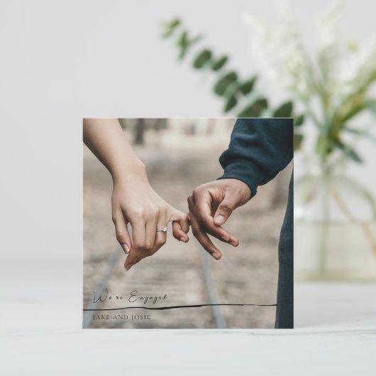 Foto, script, bekendmaking aankondiging (Staand voorkant)