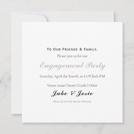 Foto, script, bekendmaking aankondiging (Achterkant)