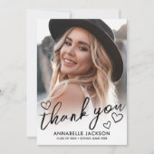 Foto Script Hart Afstuderen Bedankkaart (Voorkant)