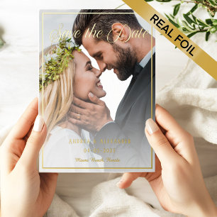 Foto Script Save the Date  Folie Uitnodiging