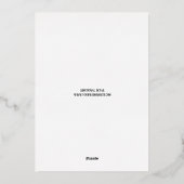 Foto Script Save the Date  Folie Uitnodiging (Achterkant)