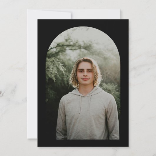 Foto scripted Graduation Party Kaart (Achterkant)