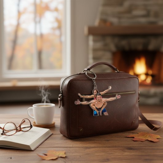 Foto Sculptuur Sleutelhanger Fotobeeldje Sleutelhanger