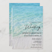 Foto Seaside Zee Glass Website strand Kaart (Voorkant / Achterkant)