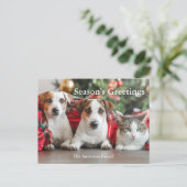 Foto Seizoensvakantie Briefkaart (Staand voorkant)