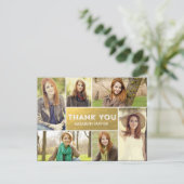Foto Showcase Afstuderen Dank u kaart (Staand voorkant)