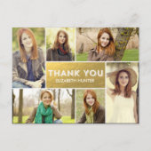 Foto Showcase Afstuderen Dank u kaart (Voorkant)