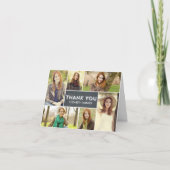 Foto Showcase Afstuderen Hartelijk dank - krijt Bedankkaart (Voorkant)