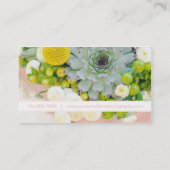 Foto Showcase Fotografie Visitekaartje - Roze (Achterkant)