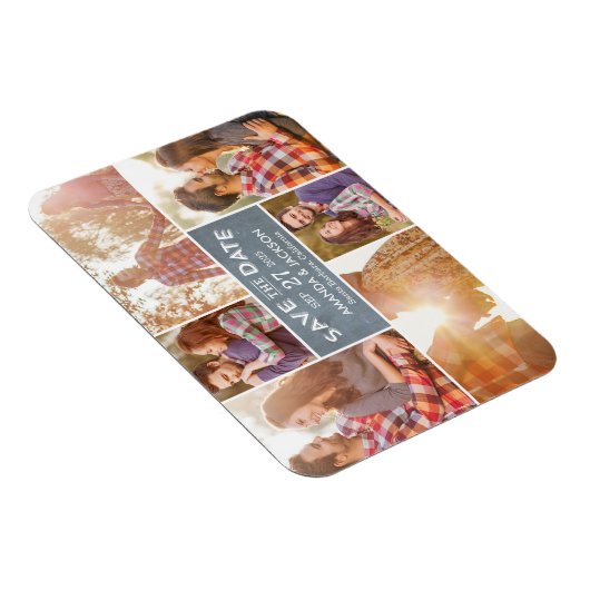 Foto Showcase Save the Date Magnet Magneet (Rechterzijde)