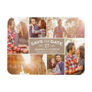 Foto Showcase Save the Date Magnet Magneet