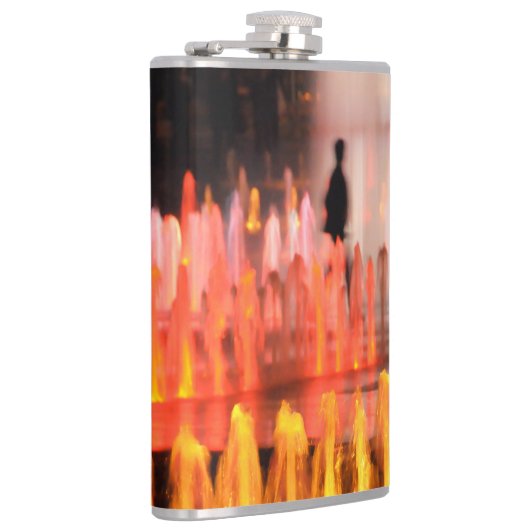 foto, silhouet man heupfles (Rechts)