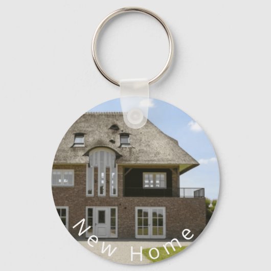 Foto Simple New Home Sleutelhanger (Voorkant)