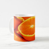 Foto sinaasappels koffiemok (Voorkant links)