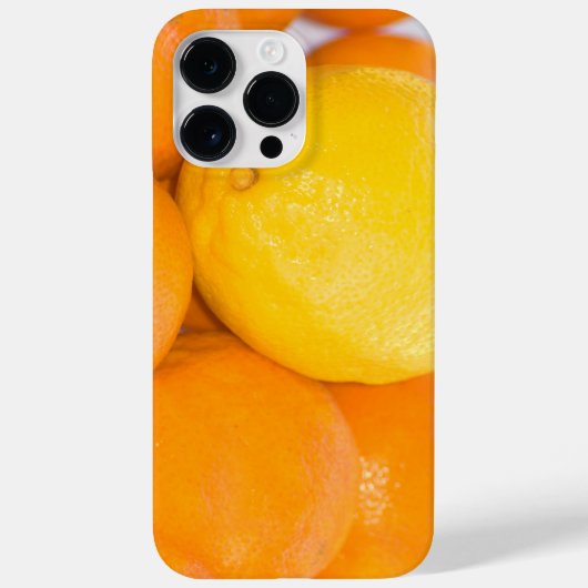 Foto sinaasappels Lemon Citrus Fruit Close-up Case-Mate iPhone Case (Achterkant)
