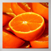 Foto sinaasappels poster (Voorkant)