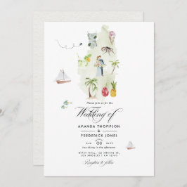 Foto Sint Lucia Destination Wedding Kaart