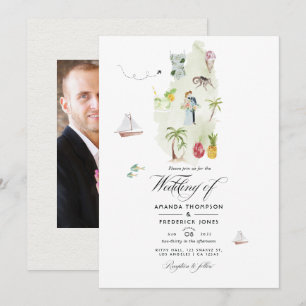 Foto Sint Lucia Destination Wedding Kaart