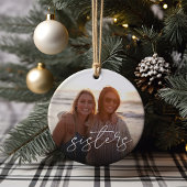 Foto Sisters Overlay Keramisch Ornament