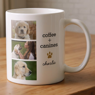 Foto Sjabloon Typografie Naam Schattig Huisdier Ho Koffiemok