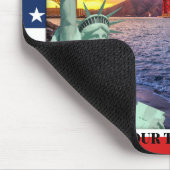 Foto Sjabloon Verenigde Staten Vrijheidsbeeld Muis Muismat (Hoek)