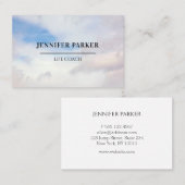 Foto Sky Visitenkarte Visitekaartje (Voorkant / Achterkant)