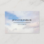 Foto Sky Visitenkarte Visitekaartje (Voorkant)