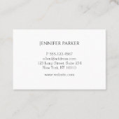 Foto Sky Visitenkarte Visitekaartje (Achterkant)