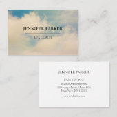 Foto Sky Visitenkarte Visitekaartje (Voorkant / Achterkant)