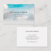 Foto Sky Visitenkarte Visitekaartje (Voorkant / Achterkant)