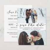 Foto Sla de datum Kaart met twee Afbeeldingen (Voorkant / Achterkant)