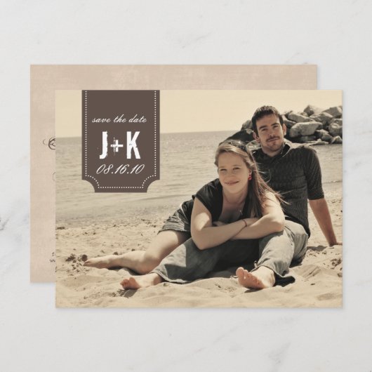 foto Sla de datum Sjabloon (Voorkant / Achterkant)