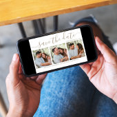 Foto Sla de datum van de bruiloft eenvoudig op Save The Date