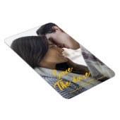 Foto Sla de datummagneet op - Custom Wedding Magneet (Rechterzijde)