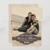  foto Sla de Sjabloon Datum kaart op (Voorkant / Achterkant)