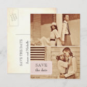 foto Sla het datum briefkaart op (Voorkant / Achterkant)