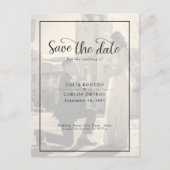  foto slaat de uitnodiging tot het huwelijk op (Voorkant)