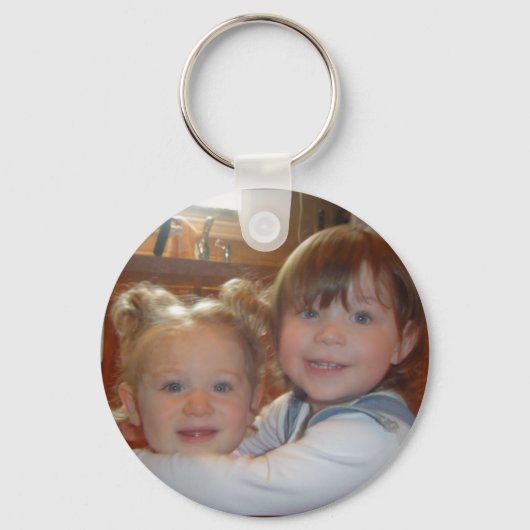 Foto-Sleutelhanger personaliseren - Hugging Cousin Sleutelhanger (Voorkant)