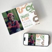 Foto Snake Verjaardagsuitnodigingen Kaart