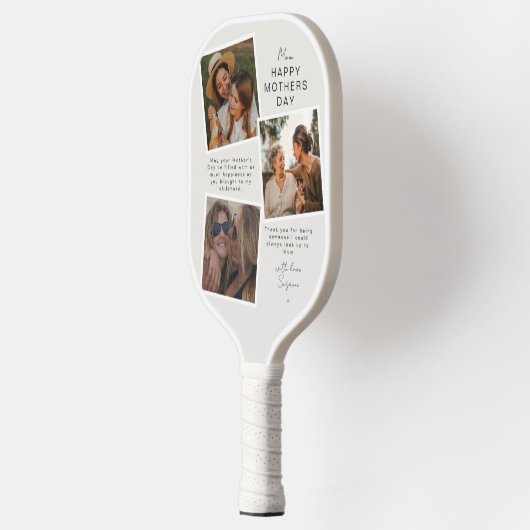 Foto Snapshot Moederdag Pickleball Paddle (Links)