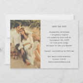  foto Snapshots Washi Tape Wedding Save The Date (Achterkant)