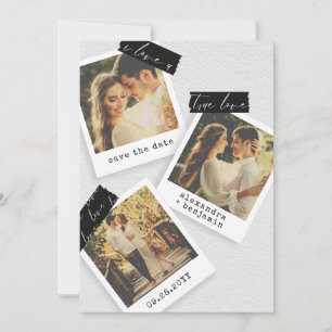 foto Snapshots Washi Tape Wedding Save The Date