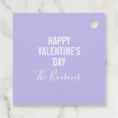 Foto Snoep Valentijnsdag Bedankjes Labels (Achterkant)