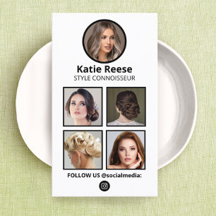 Foto sociale media, Instagram Visitekaartje