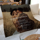 Foto Song lyrics Fleece Blanket Deken