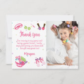 Foto Spa Verjaardagsfeest Dank u kaart (Voorkant)