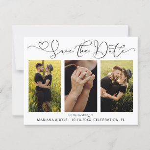 Foto sparen de aankondiging van de bruiloft van de